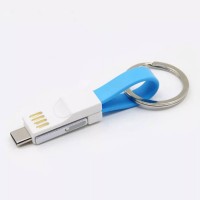 Keychain Charger / Magnetic Portable Keyring 3-in-1 USB Charge Cable for iPhone / Smartphones Keychain Charger / Magnetic Portable Keyring 3-in-1 USB Charge Cable for iPhone / Smartphones